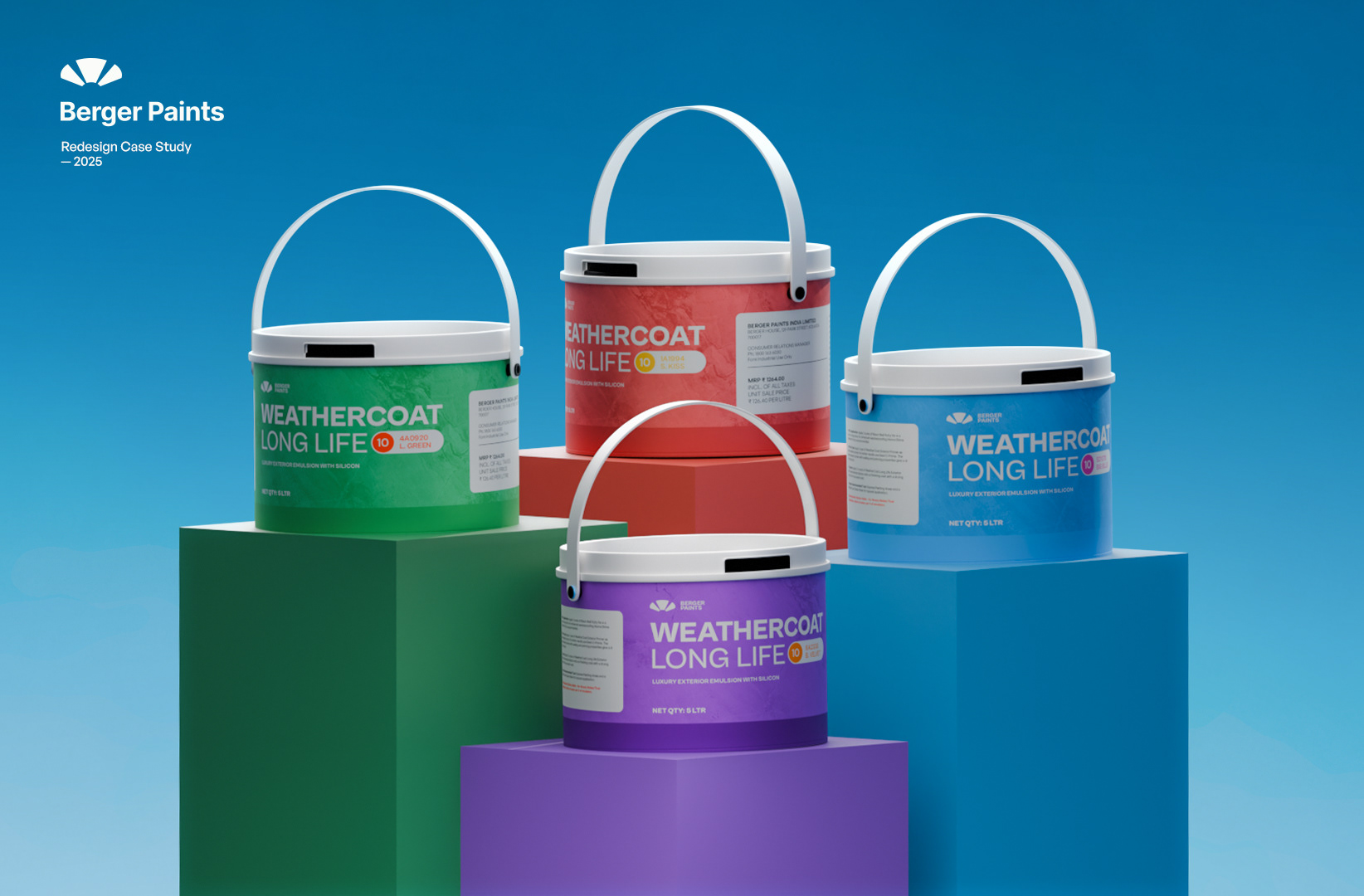 Berger Paints Weathercoat Long Life Redesign